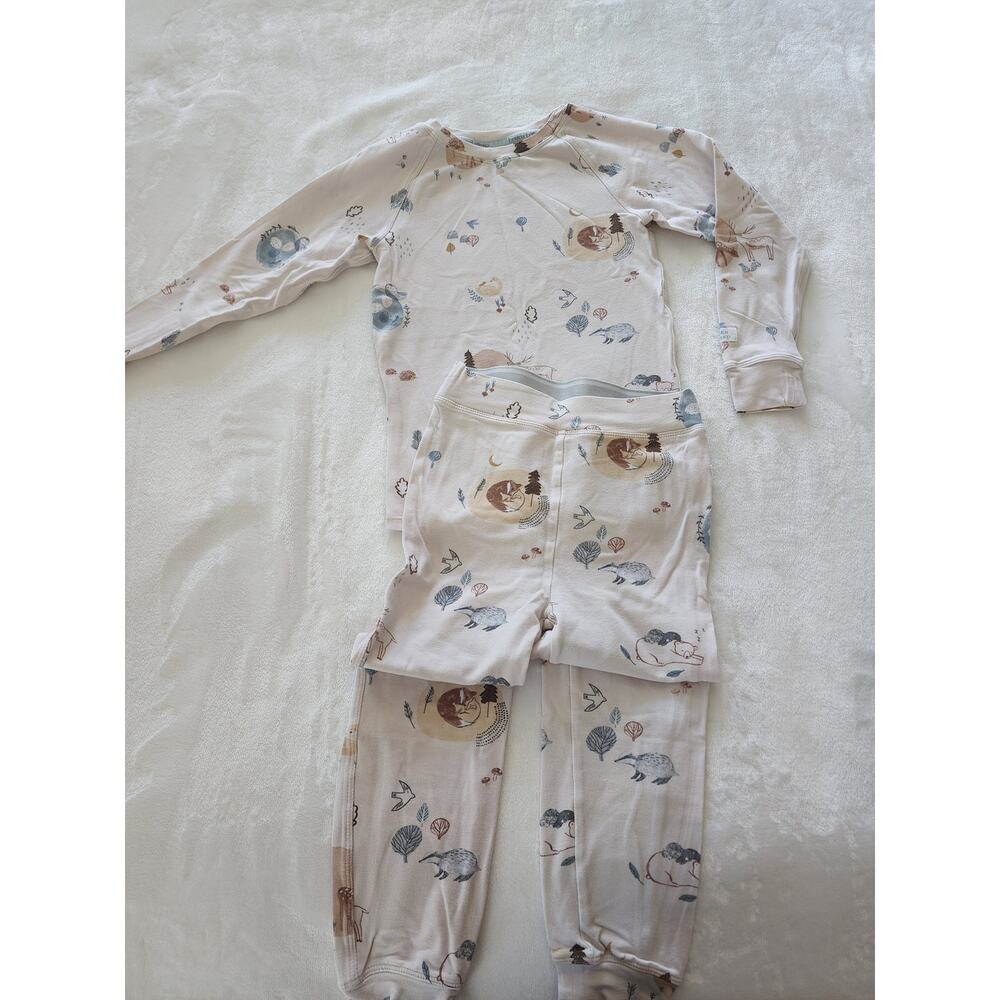 Loulou Lollipop Kids Pajama Set Sz 4T